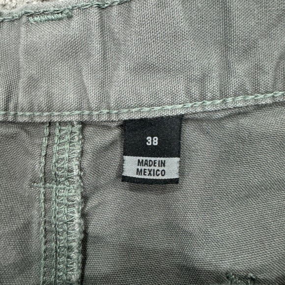 Carhartt Shorts Mens 38 Gray Carpenter Loose Fit Canvas Workwear Pockets Outdoor - Picture 6 of 10